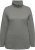 Ulla Popken Basic Long Sleeve Slim Fit Turtleneck Grey - Hoodies & Sweatshirts - 