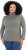 Ulla Popken Basic Long Sleeve Slim Fit Turtleneck Grey - Hoodies & Sweatshirts - 