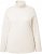 Ulla Popken Basic Long Sleeve Slim Fit Turtleneck Natural - Hoodies & Sweatshirts - 