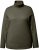 Ulla Popken Basic Long Sleeve Slim Fit Turtleneck Olive - Hoodies & Sweatshirts - 