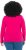 Ulla Popken Basic Long Sleeve Slim Fit Turtleneck Red Pink - Hoodies & Sweatshirts - 