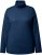 Ulla Popken Basic Long Sleeve Slim Fit Turtleneck Dark Blue - Hoodies & Sweatshirts - 