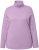Ulla Popken Basic Long Sleeve Slim Fit Turtleneck Lavender - Hoodies & Sweatshirts - 