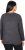 Ulla Popken Cold Dyed Sequined Heart Long Sleeve Tee Asphalt - Bedruckte T-shirts für damen - 