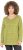 Ulla Popken Allover Graphic Long Sleeve Tee Avocado Green - Bedruckte T-shirts für damen - 