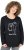 Ulla Popken Metallic Graphic Holiday Tee Black - Bedruckte T-shirts für damen - 