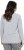 Ulla Popken Magic Feeling Long Sleeve Graphic Tee Light Grey Melange - Bedruckte T-shirts für damen - 
