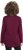 Ulla Popken Your Story Sequined Long Sleeve Tunic Tee Dark Ruby - Bedruckte T-shirts für damen - 