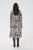 Kaffe Curve Alia Shirt Dress Black Chalk Animal - Midikleider - 