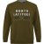 North Latitude Sweatshirt Army Green TALL - HERRENBEKLEIDUNG MT-6XLT - Langgrößen für Herren