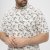 North Latitude Shirt Short Sleeve Off White - Herrenhemden - Herrenhemden in großen Größen