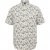 North Latitude Shirt Short Sleeve Off White - Herrenhemden - Herrenhemden in großen Größen
