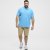 North Latitude Polo Pique Short Sleeve Turquoise - Polo-shirts für herren - Polo-Shirts für Herren in großen Größen