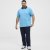 North Latitude Polo Pique Printed Turquoise - Polo-shirts für herren - Polo-Shirts für Herren in großen Größen