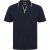 North Latitude Polo Pique V-Neck Navy - Polo-shirts für herren - Polo-Shirts für Herren in großen Größen