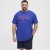 North Latitude T-shirt Printed Short Sleeve Blue - Herren-T-Shirts - Herren-T-Shirts in großen Größen