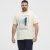 North Latitude T-shirt Printed Short Sleeve Off-White - Herren-T-Shirts - Herren-T-Shirts in großen Größen