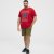 North Latitude T-Shirt Printed Short Sleeve Red - Herren-T-Shirts - Herren-T-Shirts in großen Größen