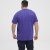 North Latitude T-Shirt Printed Allover Blue - Herren-T-Shirts - Herren-T-Shirts in großen Größen
