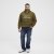North Latitude Sweatshirt Half-Zip Green - Herren-sweater und -hoodies - Herren-Sweater und -Hoodies in großen Größen