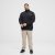 North Latitude Sweatshirt Cardigan Black - Herren-sweater und -hoodies - Herren-Sweater und -Hoodies in großen Größen