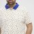 North Latitude Polo Pique Printed Off-White TALL - HERRENBEKLEIDUNG MT-6XLT - Langgrößen für Herren