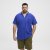 North Latitude Polo Pique V-Neck Blue - Polo-Shirts für Herren in großen Größen - Polo-Shirts für Herren in großen Größen