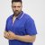 North Latitude Polo Pique V-Neck Blue - Polo-Shirts für Herren in großen Größen - Polo-Shirts für Herren in großen Größen