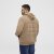 North Latitude Hoodie with Zipper Dark Sand - Herren-sweater und -hoodies - Herren-Sweater und -Hoodies in großen Größen