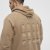 North Latitude Hoodie with Zipper Dark Sand - Herren-sweater und -hoodies - Herren-Sweater und -Hoodies in großen Größen