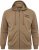 North Latitude Hoodie with Zipper Dark Sand - Herren-sweater und -hoodies - Herren-Sweater und -Hoodies in großen Größen