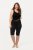 Ulla Popken Stretch Knit Bike Shorts Black - Ulla Popken - Ulla Popken Mode in großen Größen