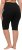 Ulla Popken Stretch Knit Bike Shorts Black - Jeans & Hosen in Großen Größen – Plus Size - 