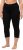 Ulla Popken Basic Stretch Knit Capris Black - Jeans & Hosen in Großen Größen – Plus Size - 