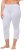 Ulla Popken Basic Stretch Knit Capris White - Jeans & Hosen in Großen Größen – Plus Size - 