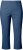 Ulla Popken Stretch Basic Bengaline Capri Pants Denim Blue - Jeans & Hosen in Großen Größen – Plus Size - 
