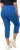 Ulla Popken Stretch Basic Bengaline Capri Pants Royal Blue - Jeans & Hosen in Großen Größen – Plus Size - 