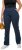 Ulla Popken Straight Leg Elastic Waist Mandy Fit Stretch Jeans Denim Blue - Jeans & Hosen in Großen Größen – Plus Size - 