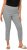 Ulla Popken Check Bengaline Slim Leg Sienna Fit Stretch Crop Pants Black - Jeans & Hosen in Großen Größen – Plus Size - 