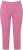 Ulla Popken Check Bengaline Slim Leg Sienna Fit Stretch Crop Pants Pale Lilac - Jeans & Hosen in Großen Größen – Plus Size - 