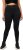 Ulla Popken High Waist Quick Dry Recycled Stretch Leggings Black - Jeans & Hosen in Großen Größen – Plus Size - 