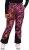 Ulla Popken Hyprar Rose Print Fully Lined Ski Pants Orange - Jeans & Hosen in Großen Größen – Plus Size - 