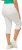 Ulla Popken Basic Capri Sarah Fit Jeans Snow White - Jeans & Hosen in Großen Größen – Plus Size - 