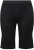 Ulla Popken Frayed Hemline Elastic Waistband Bermuda Shorts Black - Jeans & Hosen in Großen Größen – Plus Size - 
