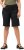 Ulla Popken Frayed Hemline Elastic Waistband Bermuda Shorts Black - Jeans & Hosen in Großen Größen – Plus Size - 