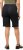 Ulla Popken Frayed Hemline Elastic Waistband Bermuda Shorts Black - Jeans & Hosen in Großen Größen – Plus Size - 