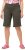 Ulla Popken Frayed Hemline Elastic Waistband Bermuda Shorts Loden Green - Jeans & Hosen in Großen Größen – Plus Size - 