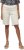 Ulla Popken Frayed Hemline Elastic Waistband Bermuda Shorts White - Jeans & Hosen in Großen Größen – Plus Size - 