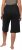 Ulla Popken Wide Leg Flared Bermuda Shorts Black - Jeans & Hosen in Großen Größen – Plus Size - 