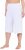 Ulla Popken Wide Leg Flared Bermuda Shorts White - Jeans & Hosen in Großen Größen – Plus Size - 